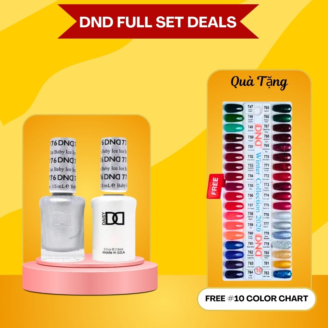 DND Duo Matching Color - Full set 36 colors - 10 #747 - #782 Free 1 Colors Chart