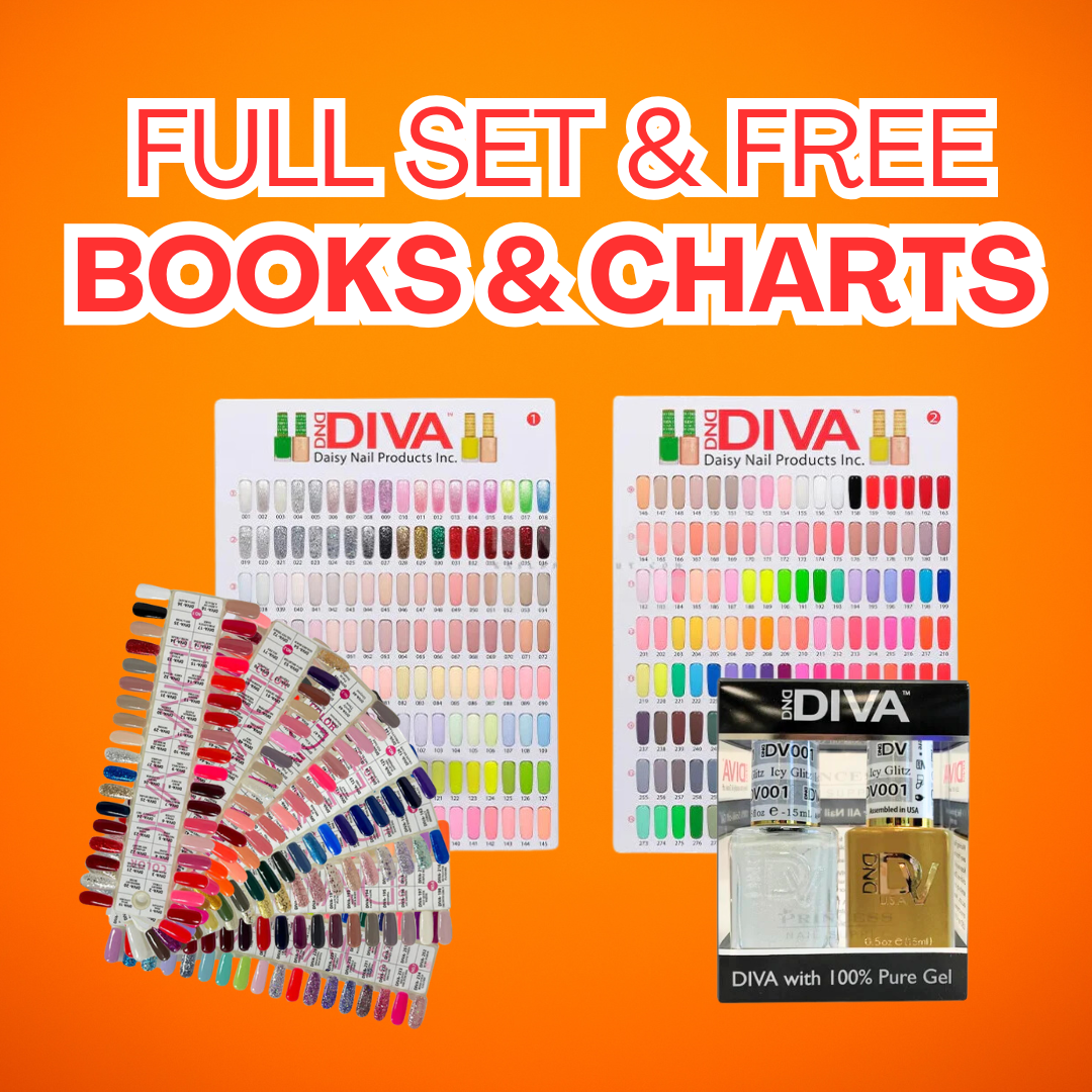 Super Deal DND DIVA Matching Duo - Full Set 288 colors (Free 2 Books & 1 set Color Chart)