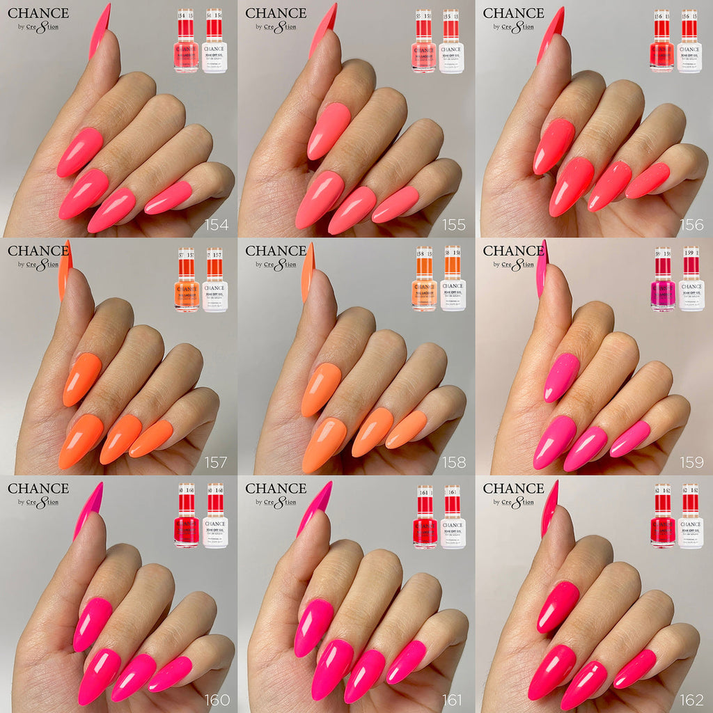 Chance Matching Duo 0.5oz - 36 Colors - IT’S SUMMER TIME COLLECTION w/ 2 set Color Chart