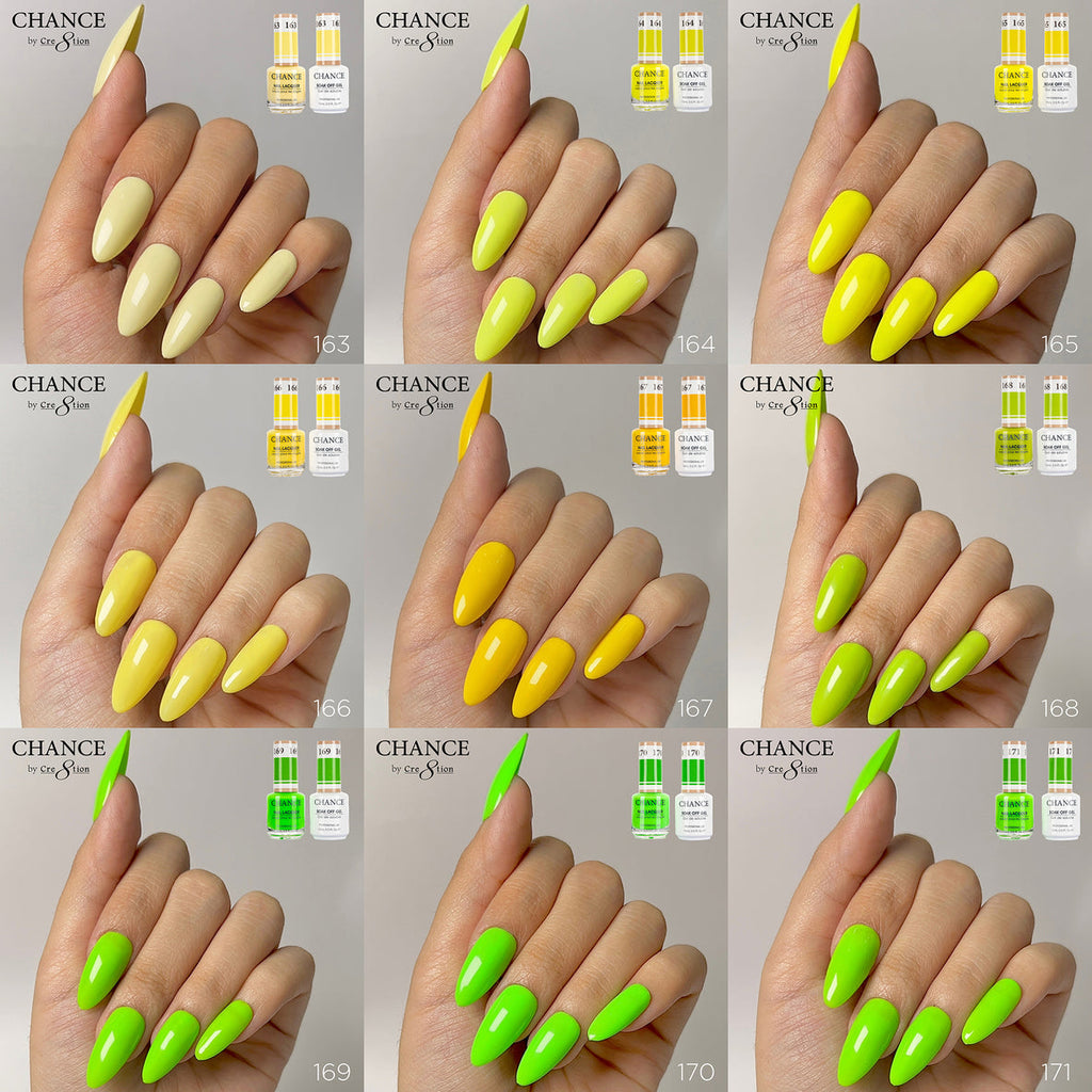 Chance Matching Duo 0.5oz - 36 Colors - IT’S SUMMER TIME COLLECTION w/ 2 set Color Chart