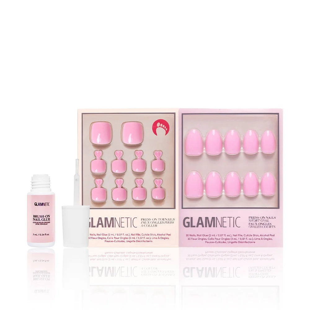 Think Pink Mani Pedi