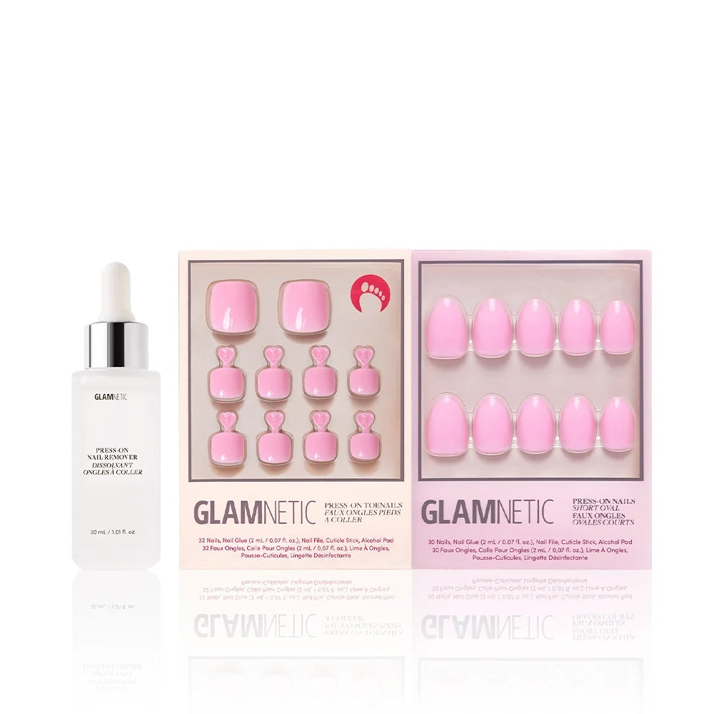 Think Pink Mani Pedi