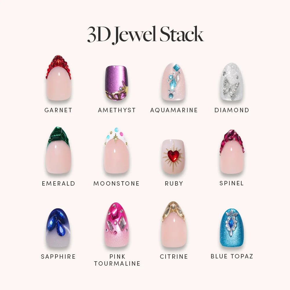 3D Jewel Stack