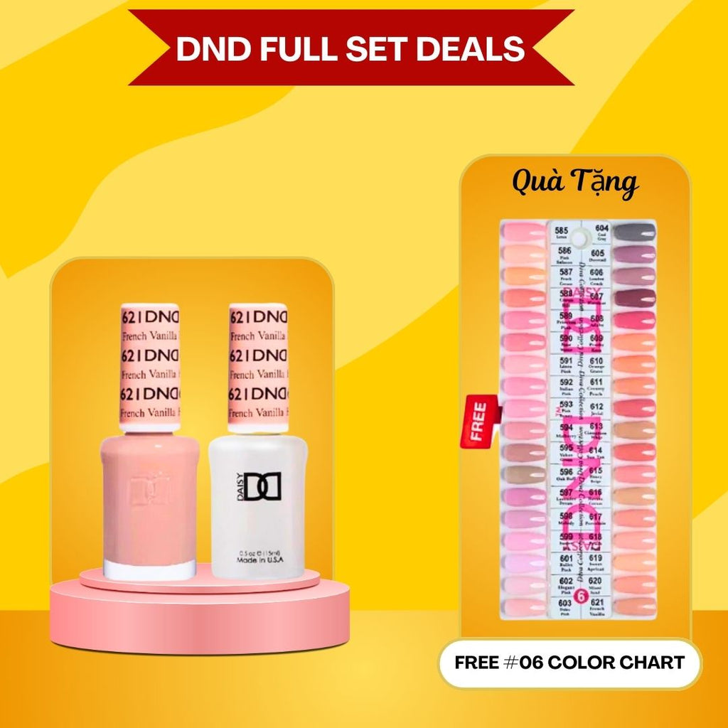 DND Duo Matching Full set 36 color Chart #06 (#585 - #621)