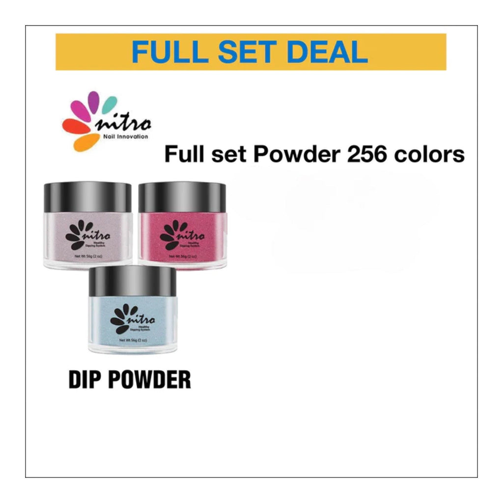 Nitro Dip Powder Matching Colors - Full Set 256 Colors