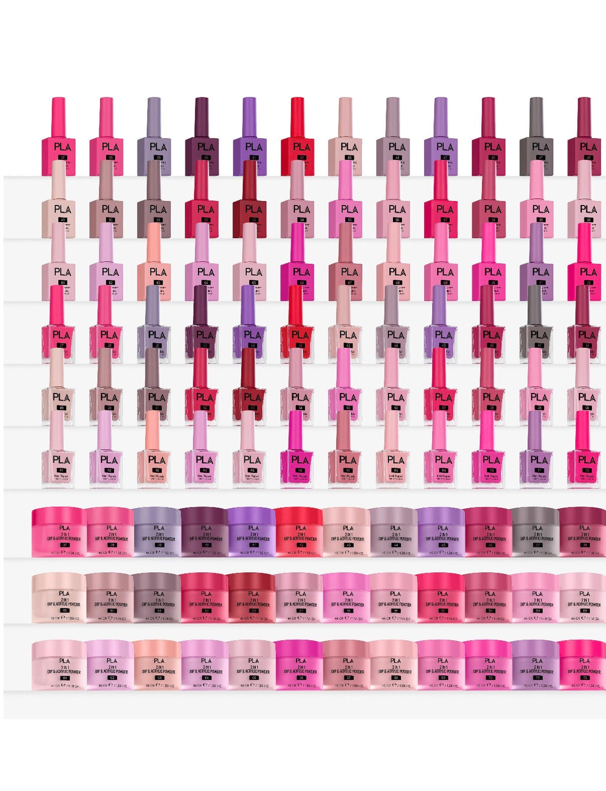 PLA Movies We Love - Polish Nail Collection 36 Colors