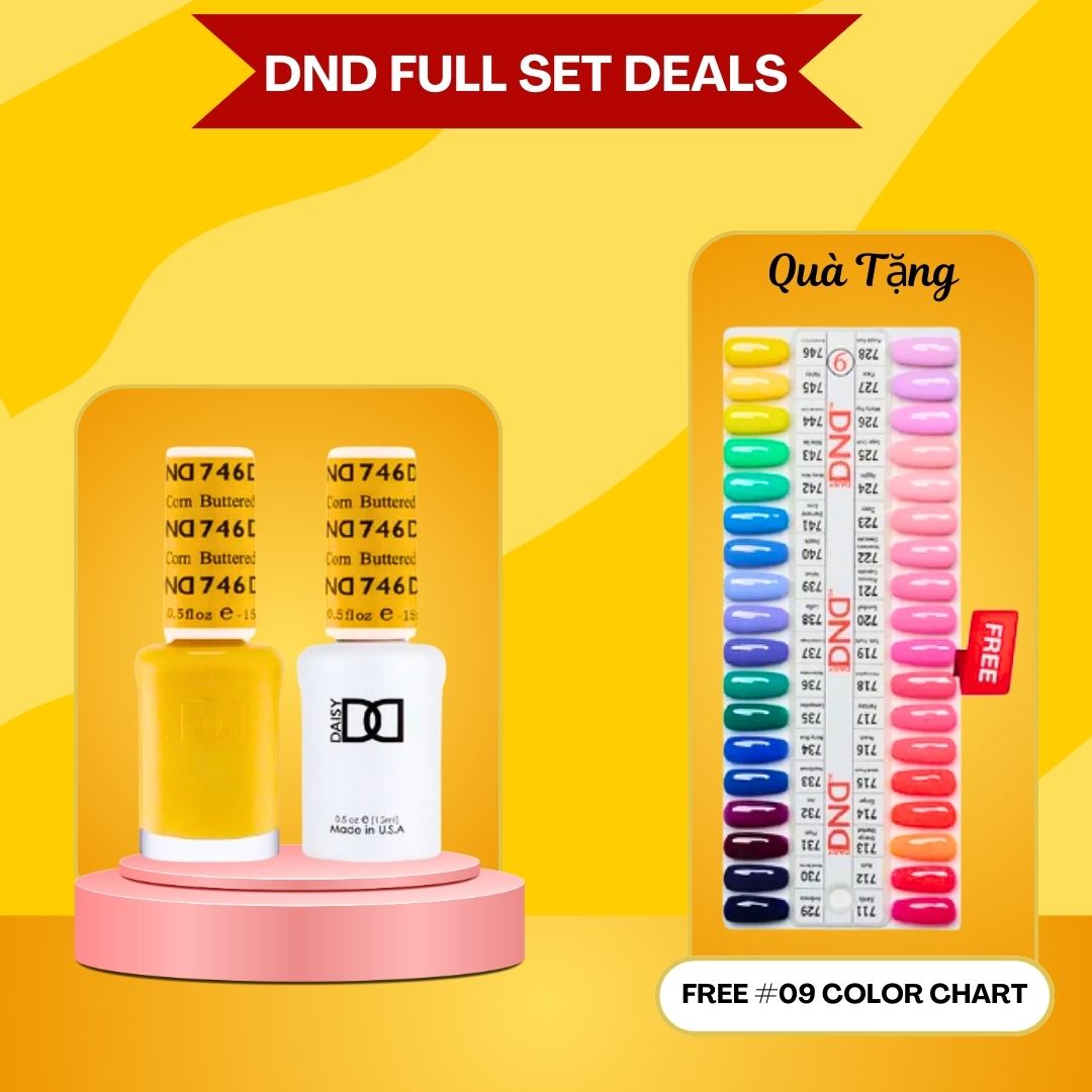 DND Duo Matching Color - Full set 36 colors - 9 #711 - #746
