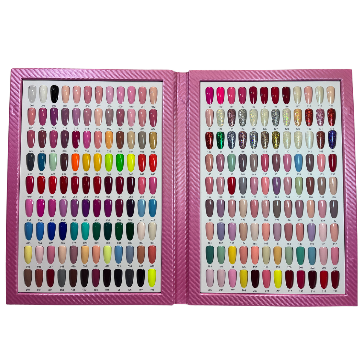 Billionaire Duo Matching Color - Full set 216 Colors w/ 2 Color Books & Free 1 Set Cat Eye 24 Colors