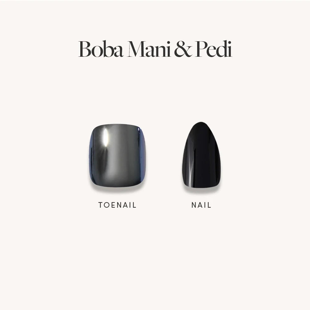 Glossy & Glazed Mani & Pedi