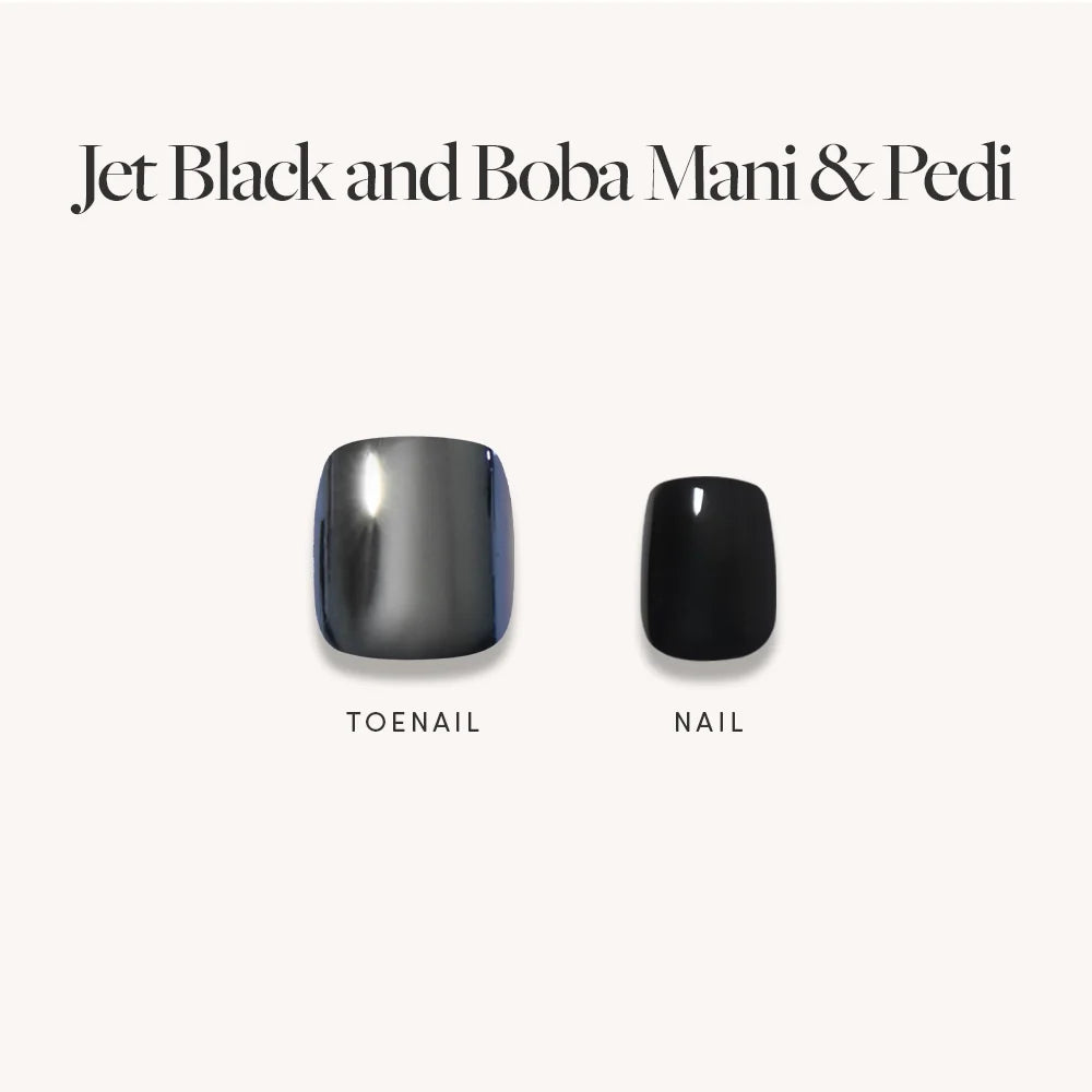 Glossy & Glazed Mani & Pedi
