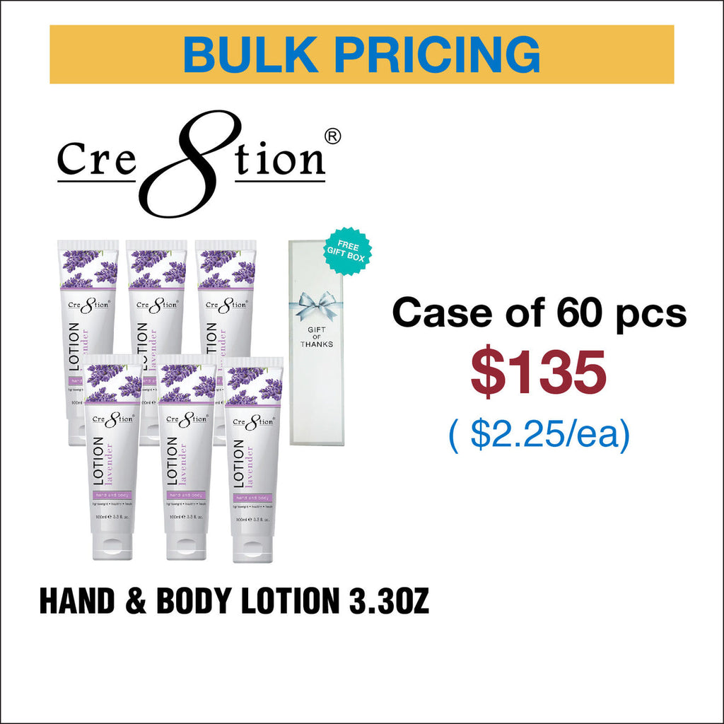 Cre8tion Hand & Body Lotion 5 Flavors - Mix & Match Scents (No Free Gift)