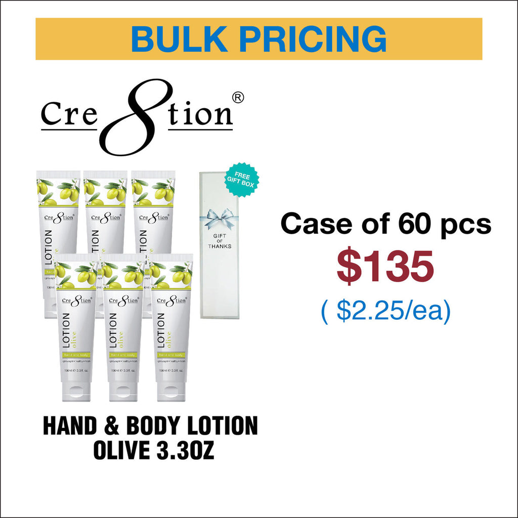 Cre8tion Hand & Body Lotion 5 Flavors - Mix & Match Scents (No Free Gift)