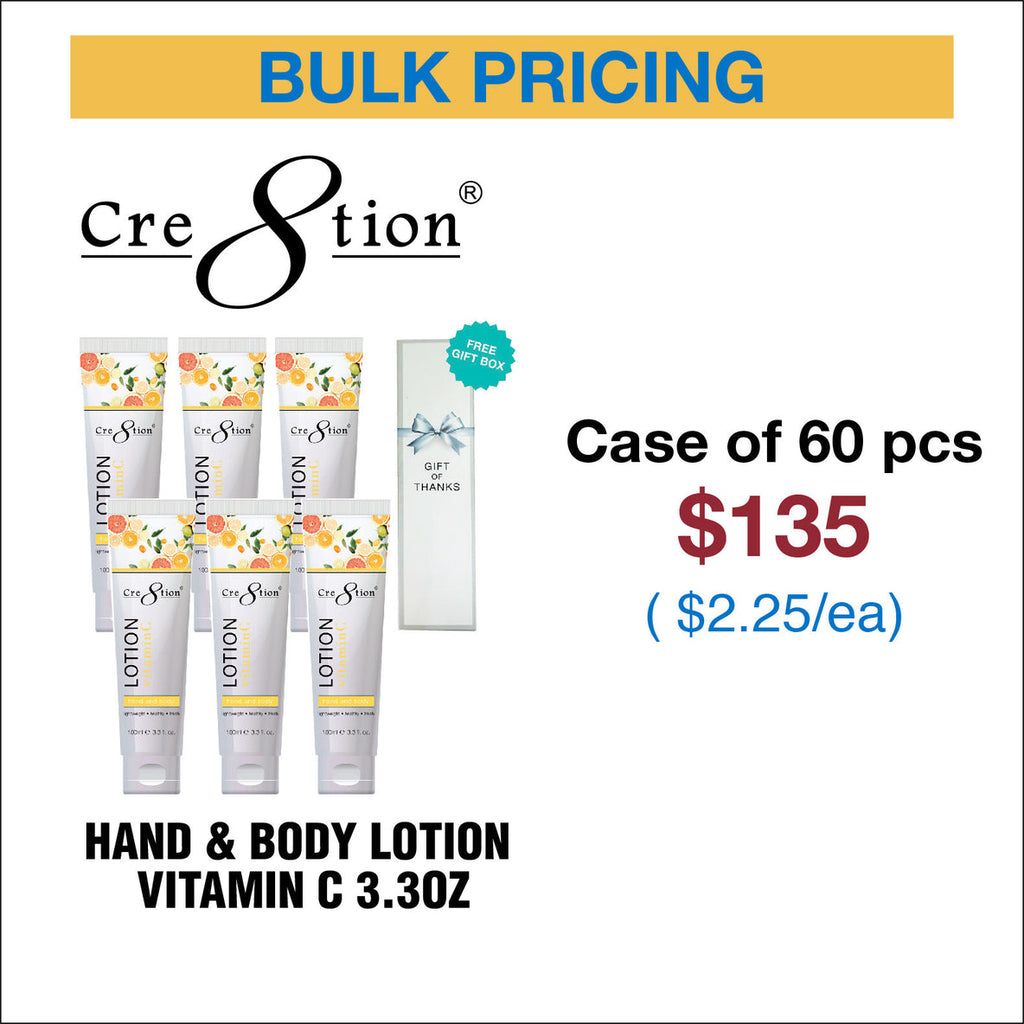 Cre8tion Hand & Body Lotion 5 Flavors - Mix & Match Scents (No Free Gift)