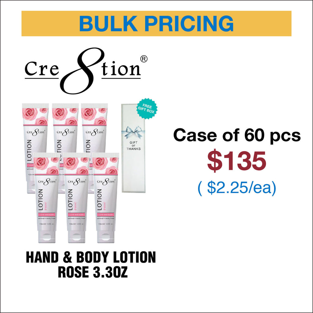 Cre8tion Hand & Body Lotion 5 Flavors - Mix & Match Scents (No Free Gift)