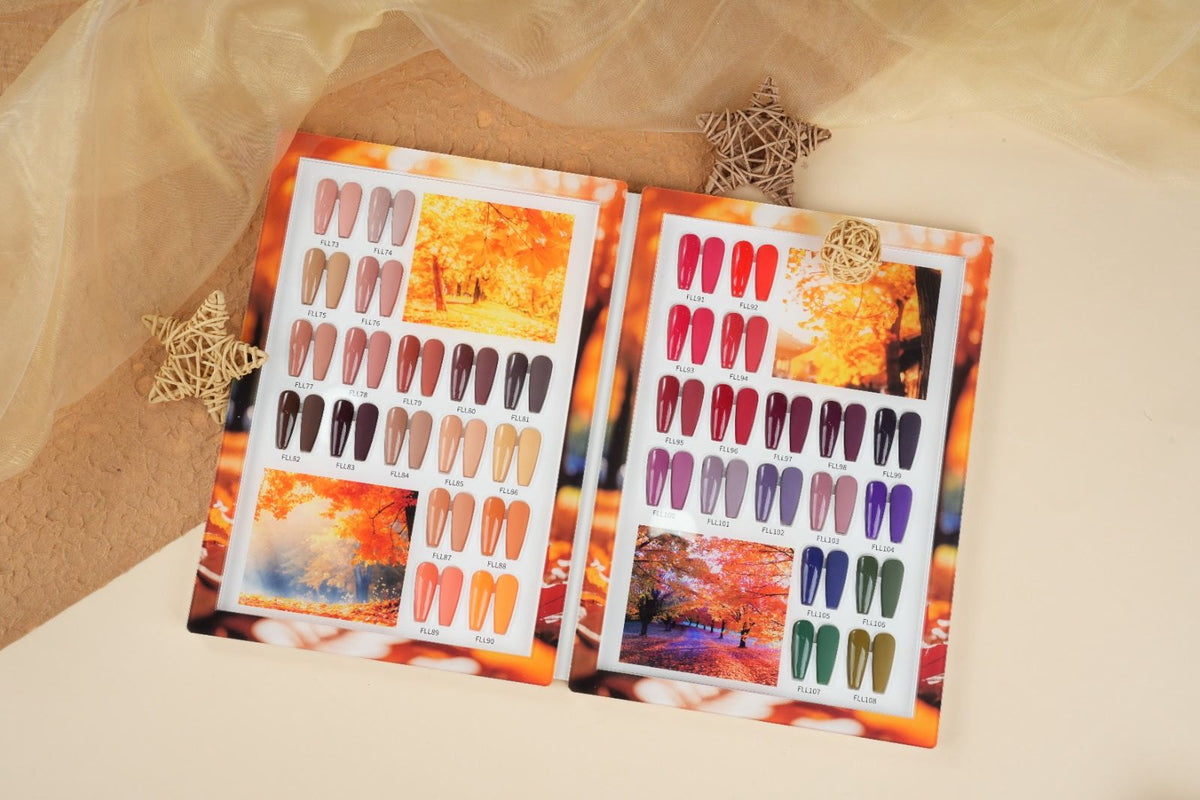 Chisel Matching Trio 36 Colors Fallen In Love Collection Gel + Powder