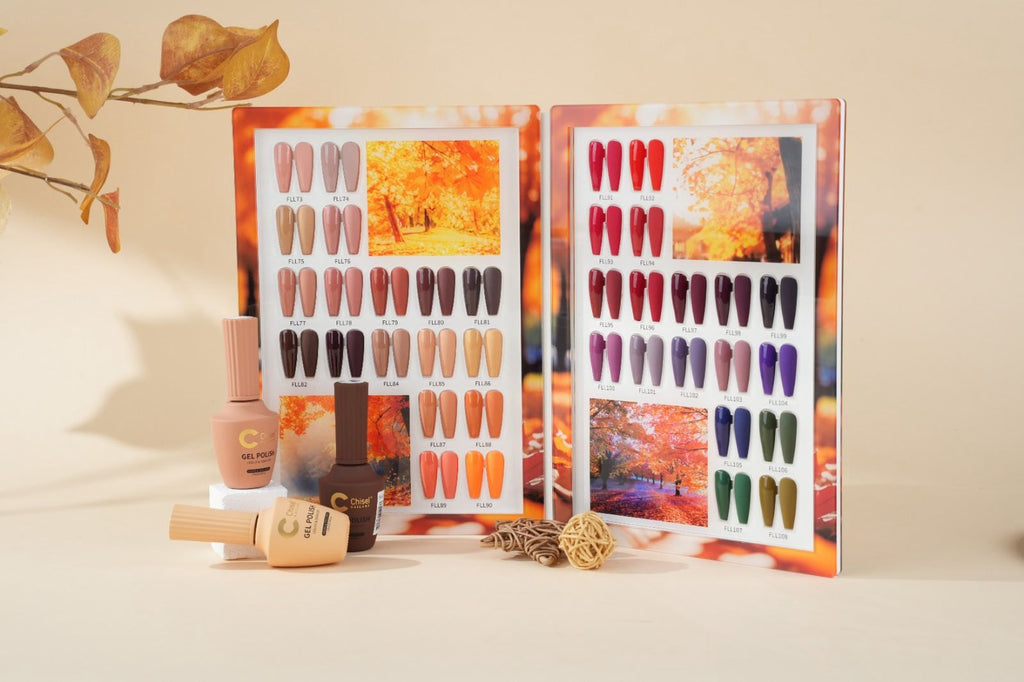 Chisel Matching Trio 36 Colors Fallen In Love Collection Gel + Powder