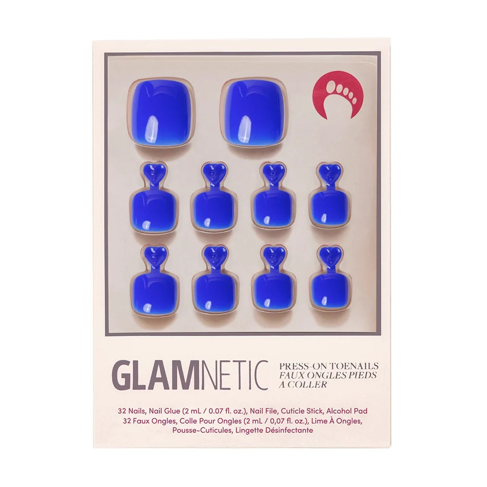 Cobalt Blue Toenail