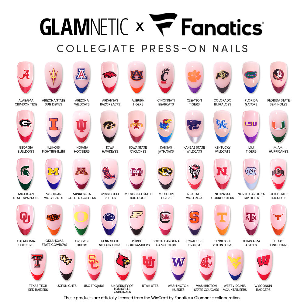 Collegiate Press-On Nails