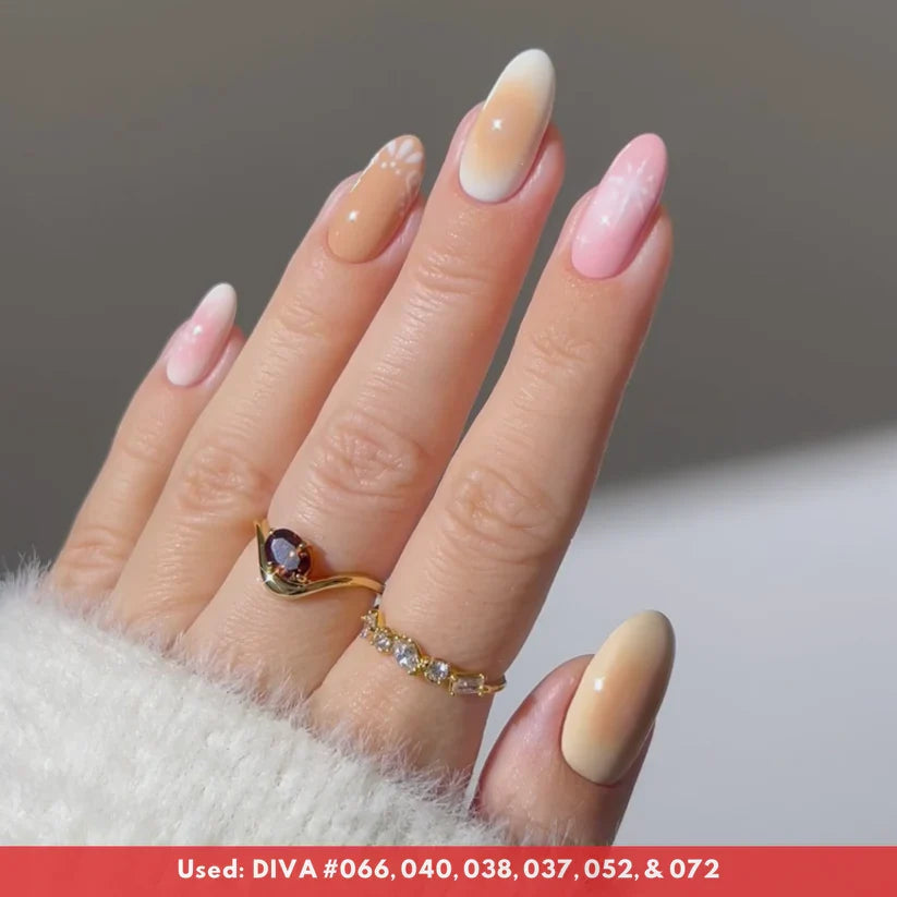 DND DIVA - MATCHING DUO - FULL SET 36 COLORS (#37 - #72) - #2 FREE 1 COLOR CHART