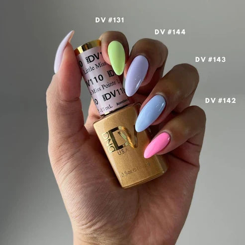 DND DIVA - MATCHING DUO - FULL SET 36 COLORS (#110 - #145) - #4 FREE 1 COLOR CHART