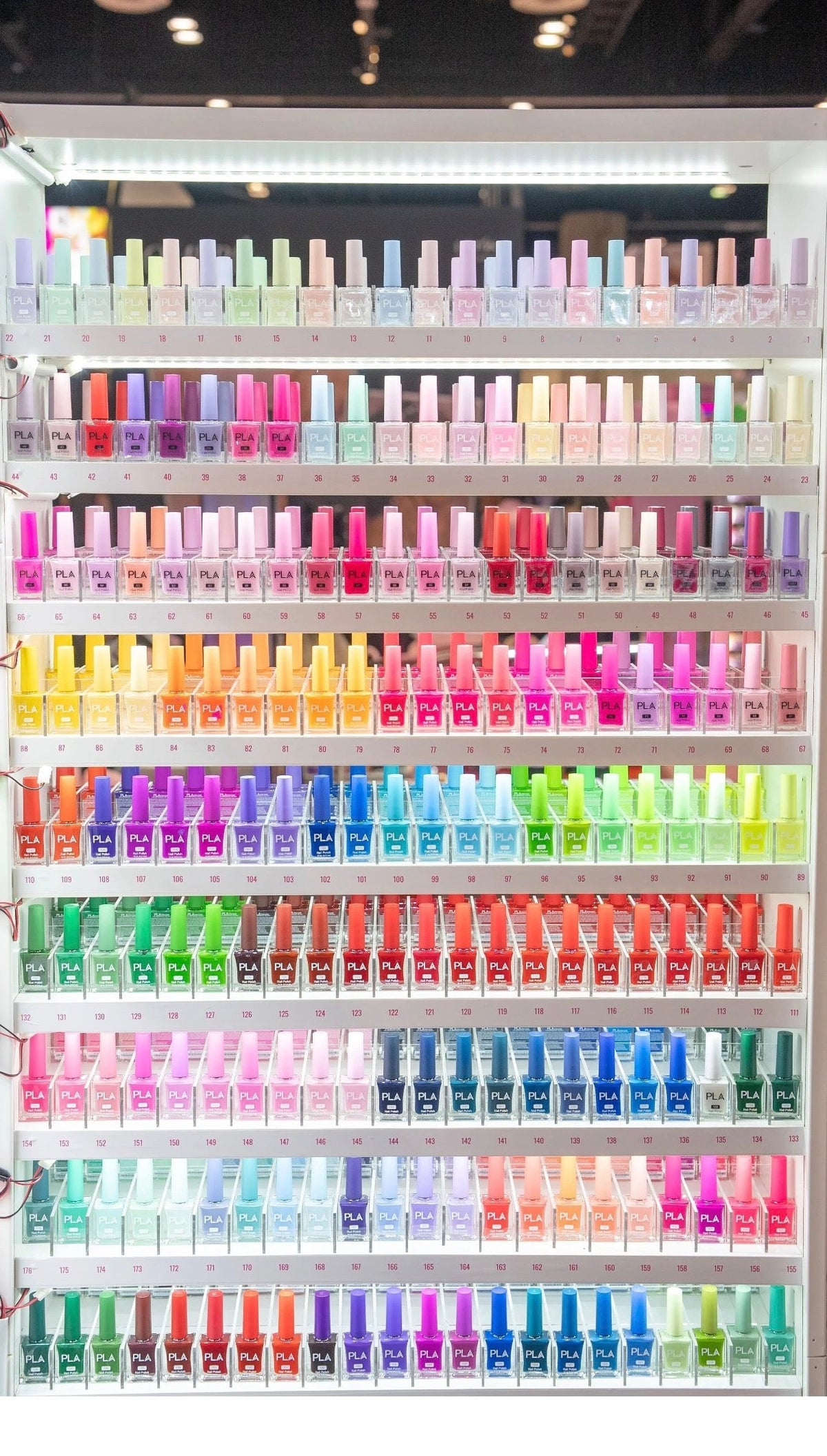 PLA Signature Full Set 308 Matching Colors / Free Book Displays Swatches & Gel Colors Set