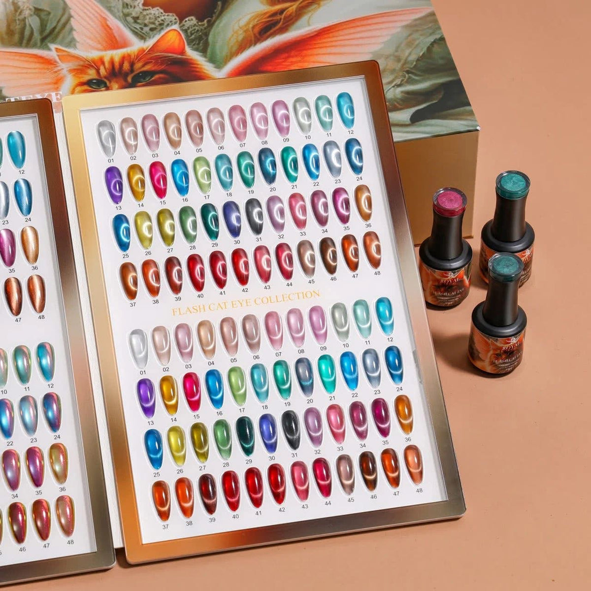 Royal 2in1 FLASH CATEYE COLLECTION 48 COLORS