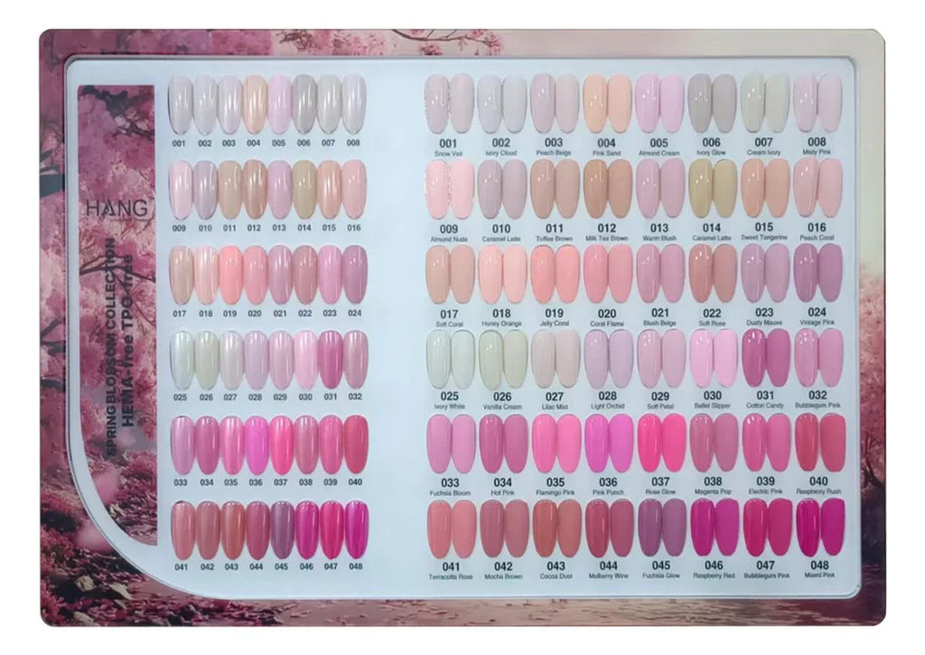 Hang Spring Collection 48 Matching Colors Gel - HEMA Free / TPO Free