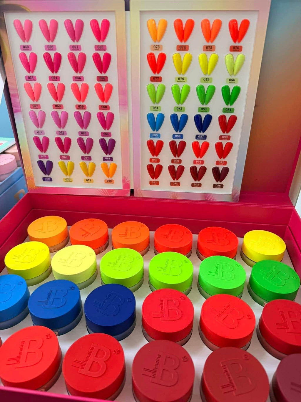 Full Set Billionaire Summer Dip Powders 48 Colors-  Imperial Collection / Free gift Set & Book Display