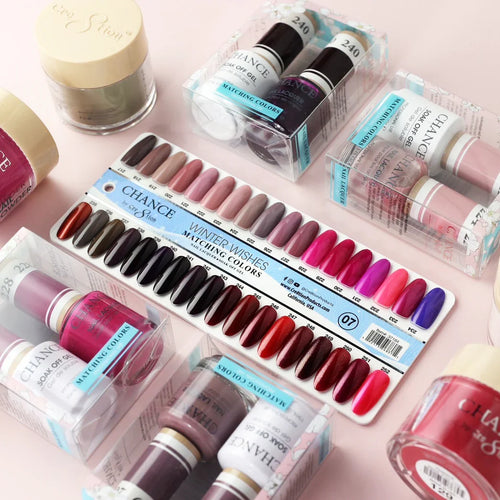 ( Winter Set )Chance Gel/Lacquer Trio 3in1 Full Set - 36 Colors Winter Wishes Collection 07
