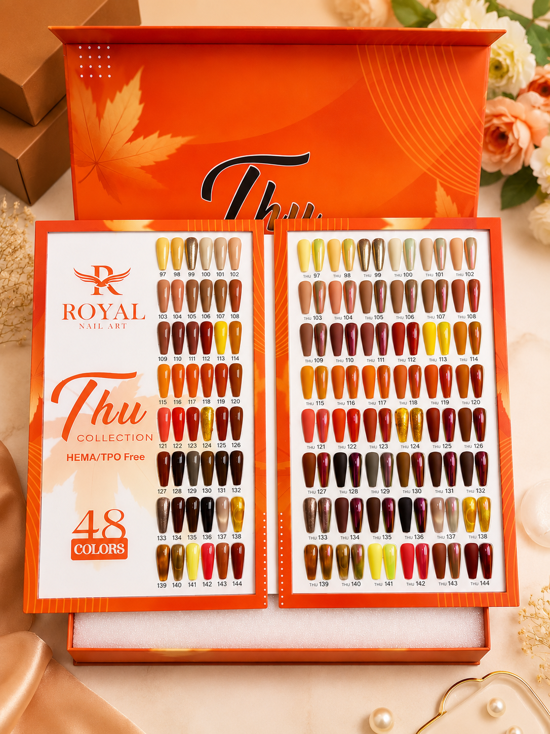Royal Thu Collection 48 Colors for Fall (Four Seasons Collection)