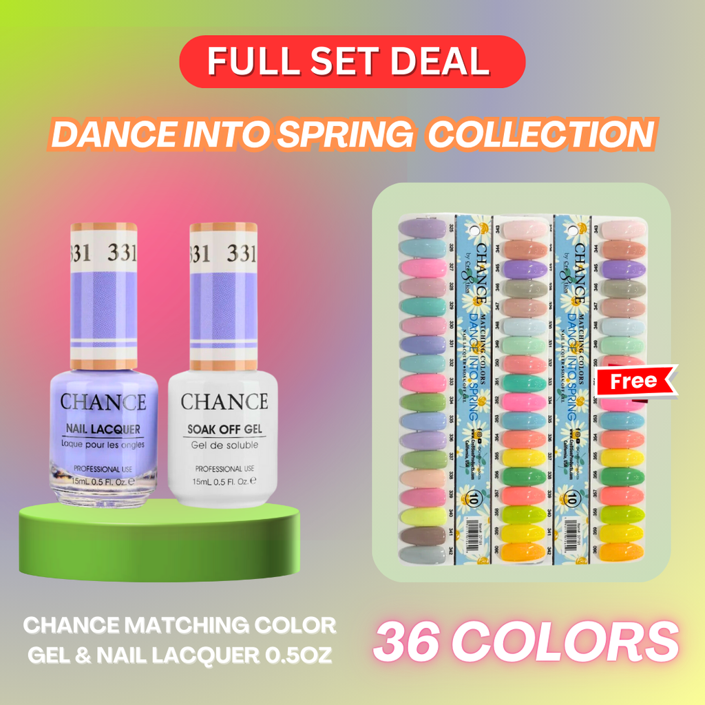 Chance Matching Duo - 36 Colors Spring Collection/W Free 2 Color Charts