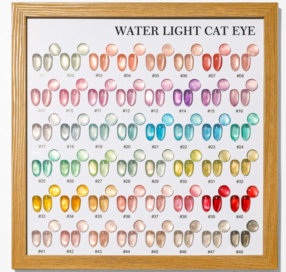 Nacy Set Water Moon Light Cat Eye Summer 48 Colors / Free color chart display