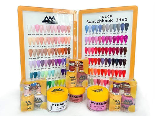 Pyramid Full Set Dip 145 Color Super Matching - De Bee Collection