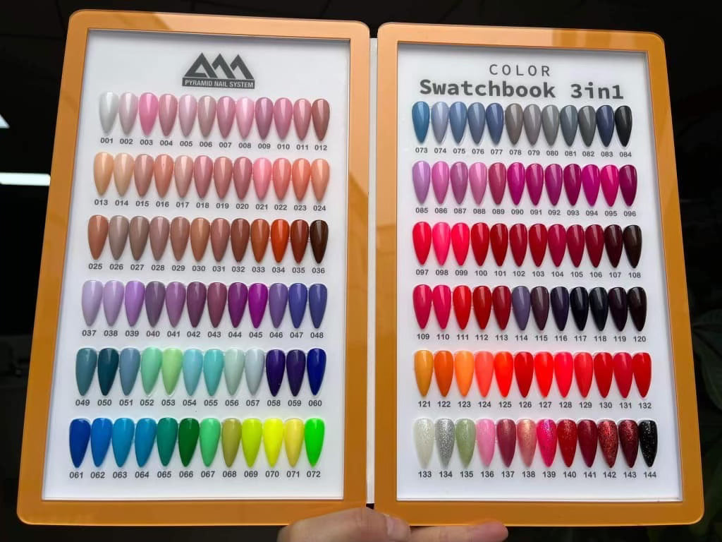 Pyramid Full Set Dip 145 Color Super Matching - De Bee Collection