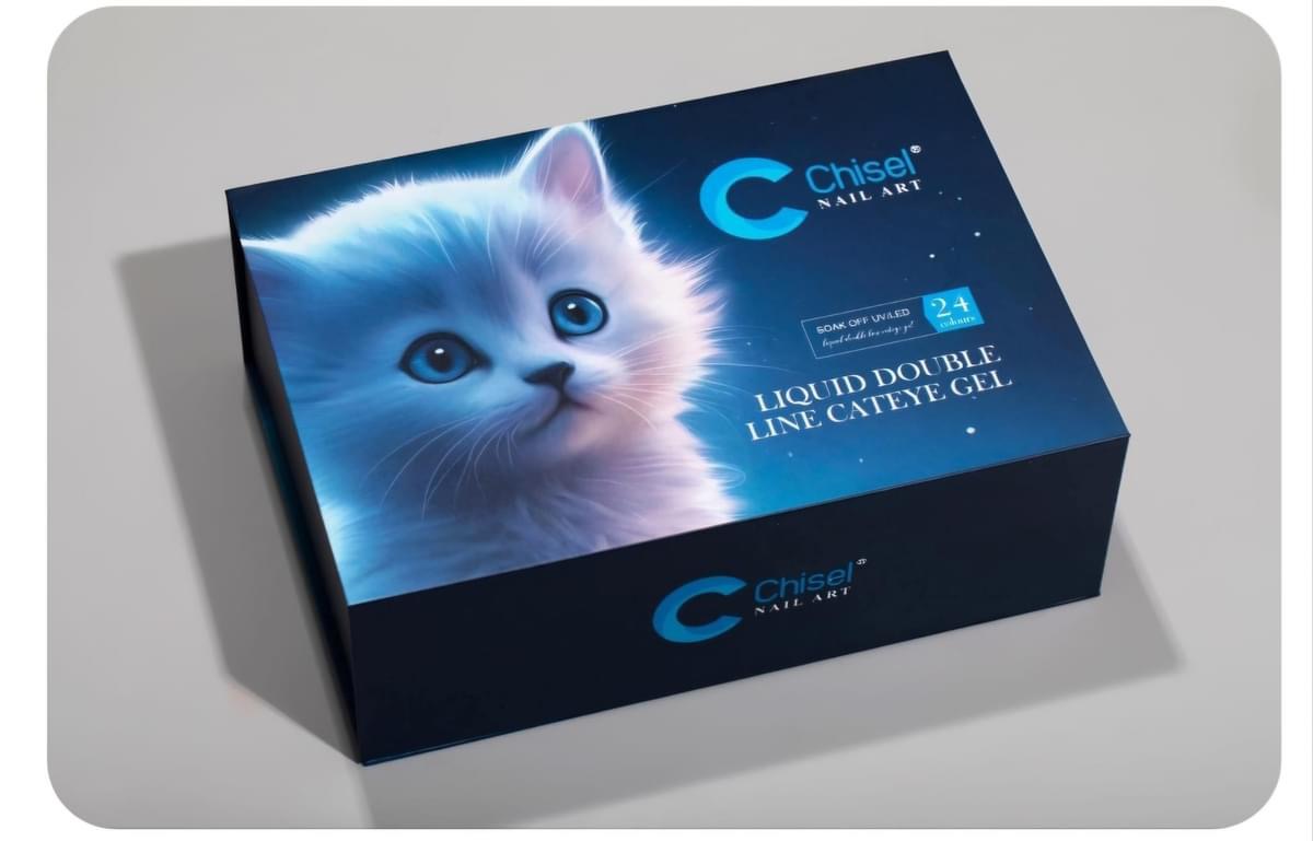 Chisel Liquid Double Line Cat Eye Kit 24 Colors