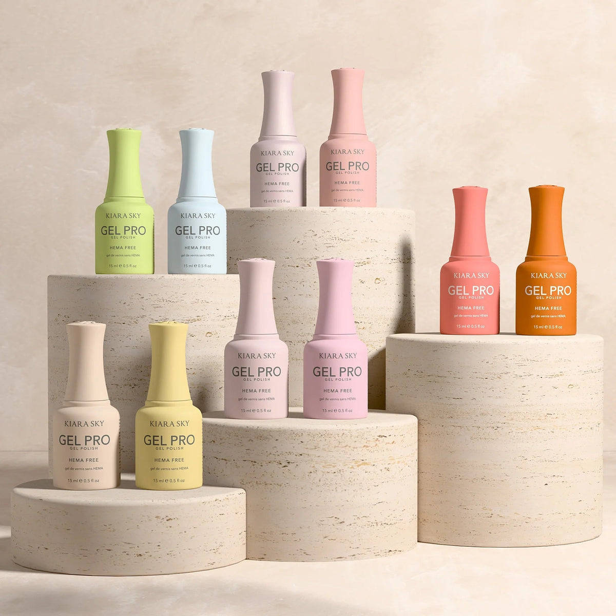 Kiara Sky Gel Pro 0.5oz - Spring Collection - 10 Colors