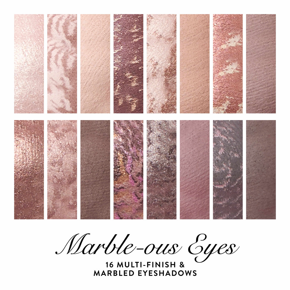 Draper James x Laura Geller  Marble-ous Eyes 16 Multi-Finish & Marbled Eyeshadows