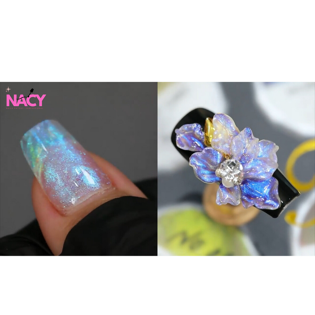 NACY 3D AURORA CARVED GEL - 12 COLOR