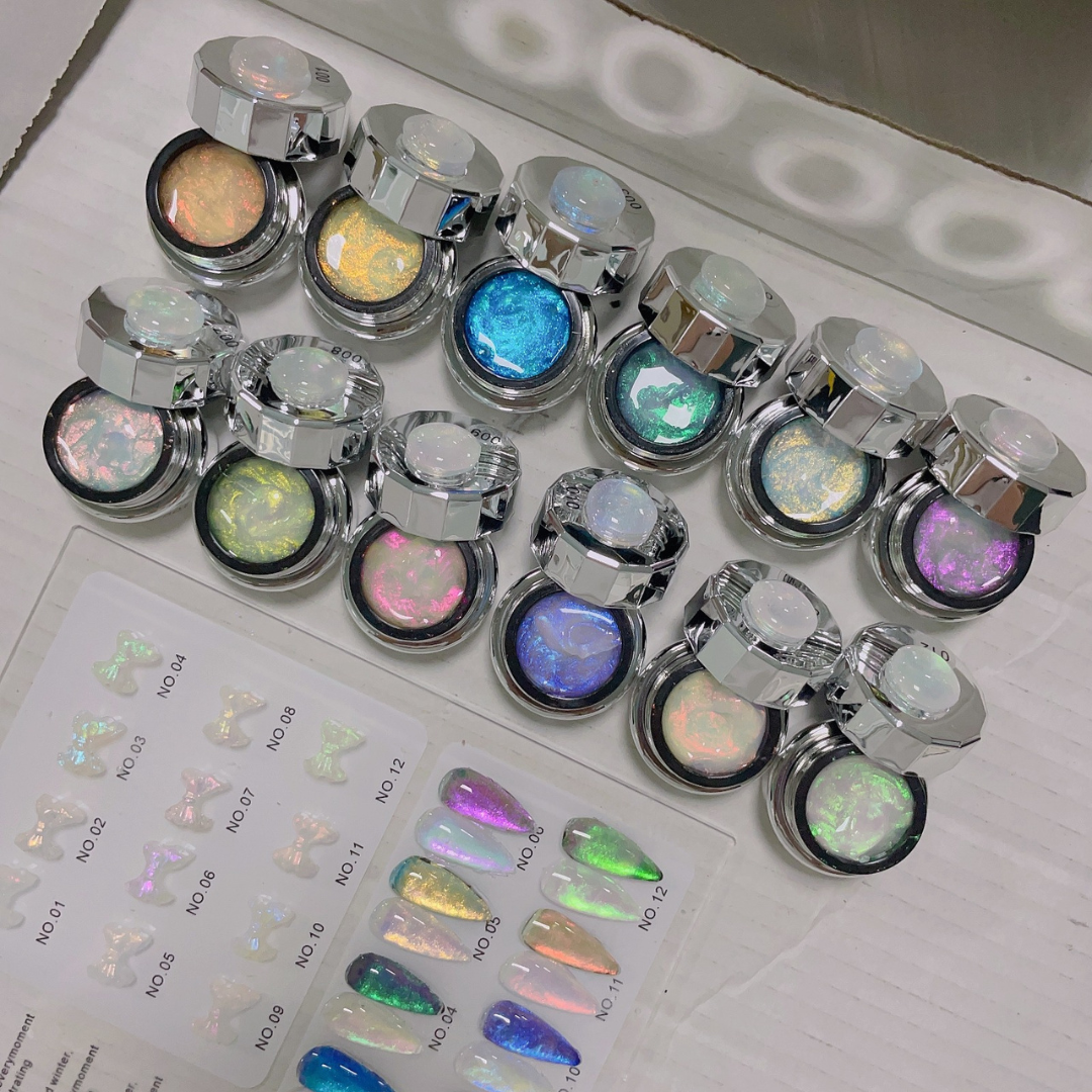 NACY 3D AURORA CARVED GEL - 12 COLOR