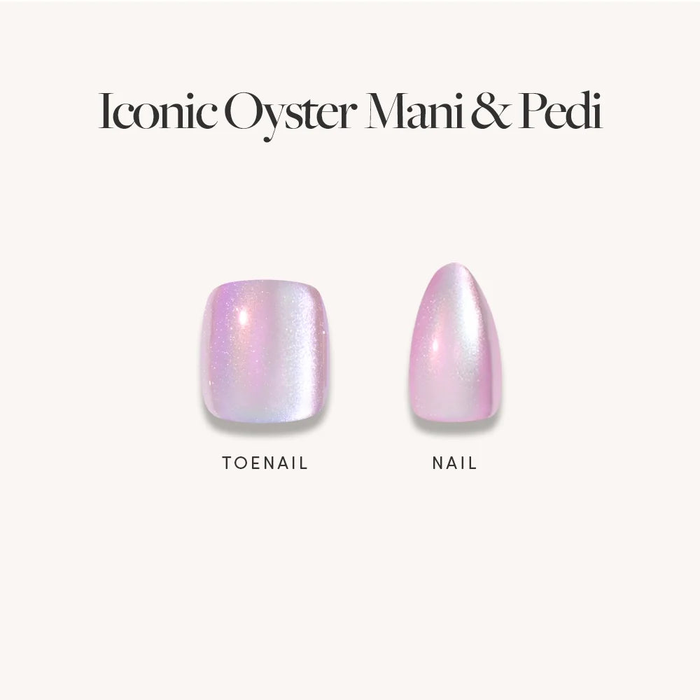 Pearlescent Purple Mani & Pedi Bundles