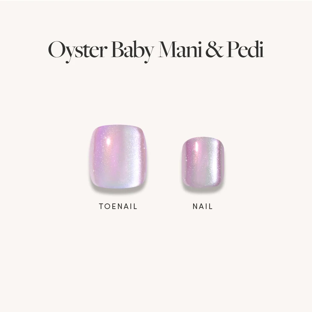 Pearlescent Purple Mani & Pedi Bundles