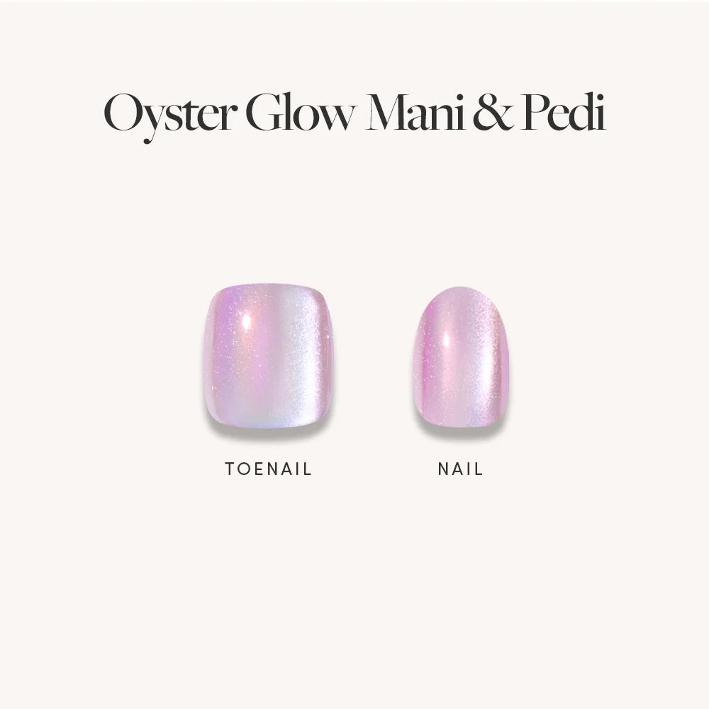 Pearlescent Purple Mani & Pedi Bundles