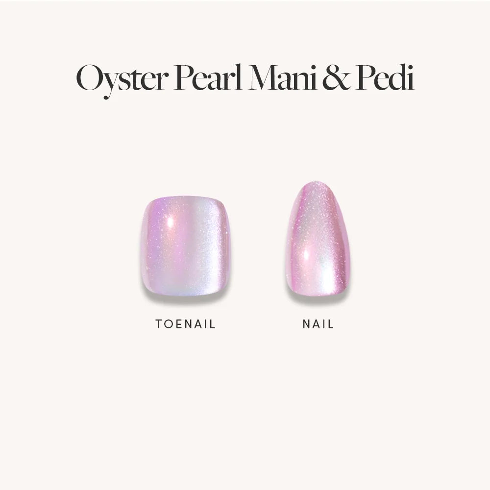 Pearlescent Purple Mani & Pedi Bundles