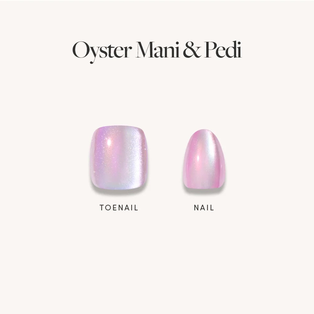 Pearlescent Purple Mani & Pedi Bundles