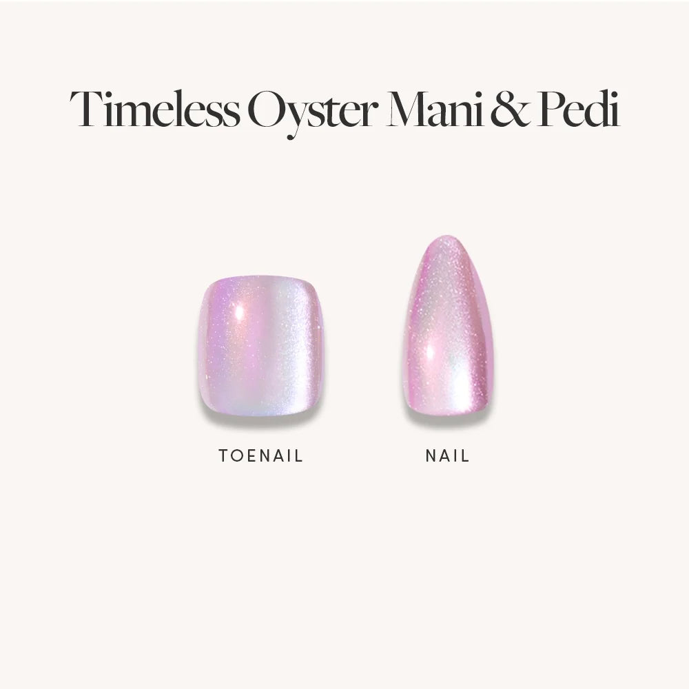Pearlescent Purple Mani & Pedi Bundles