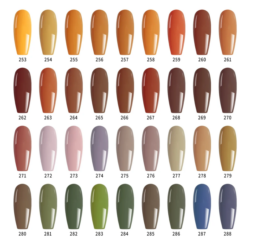PLA Fall Collection 36 Colors - Free Color Chart Display
