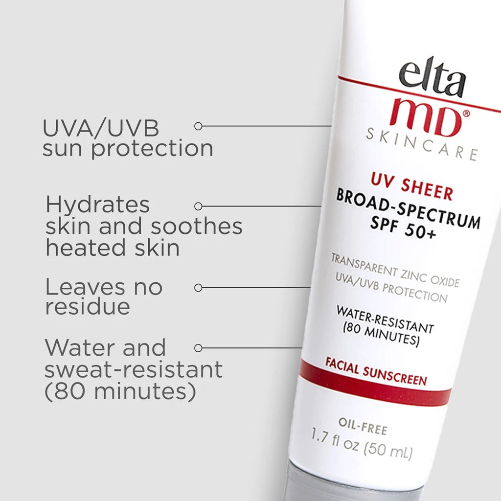 EltaMD UV Sheer Broad-Spectrum SPF 50+ — Sheer Sunscreen