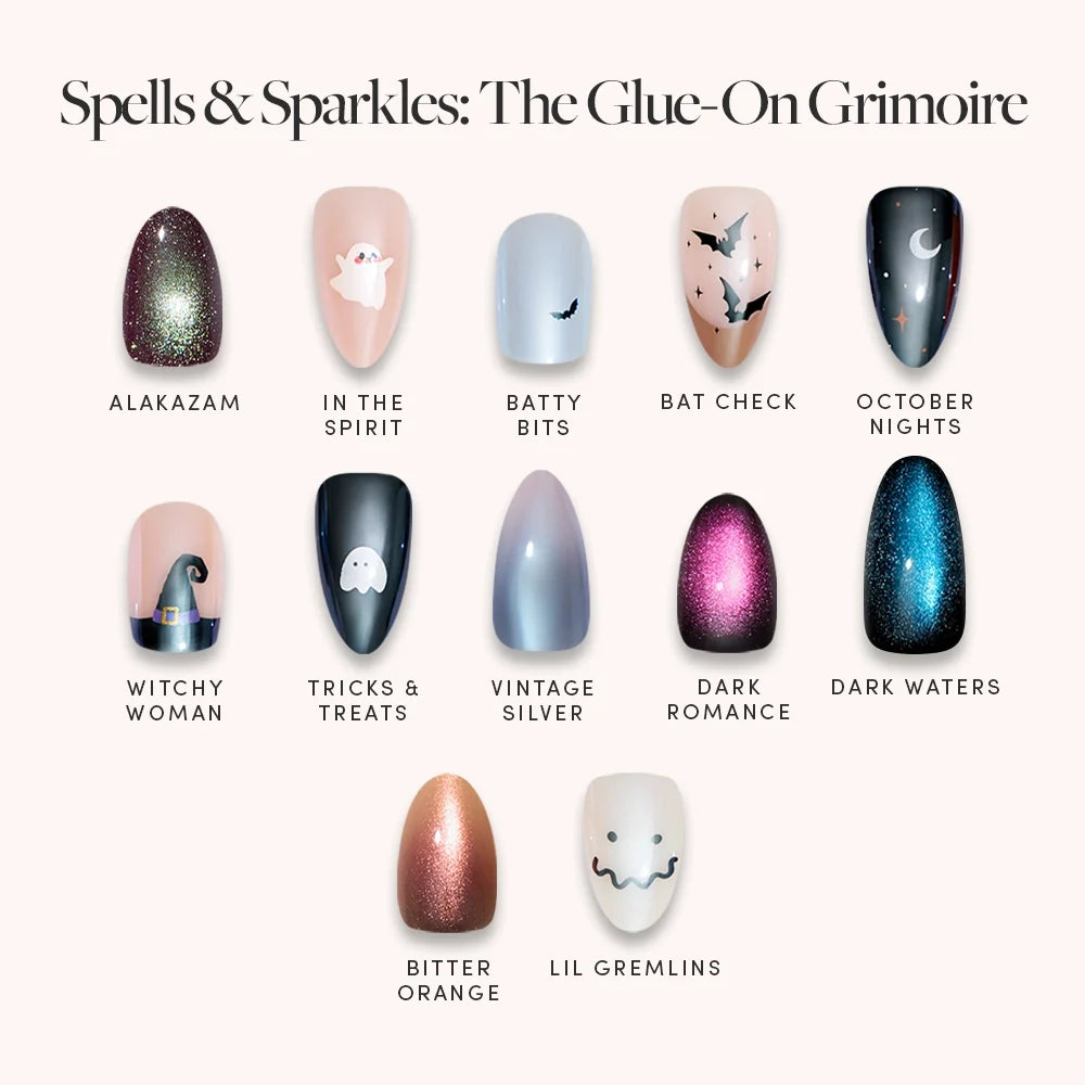 Spells & Sparkles: The Glue-On Grimoire