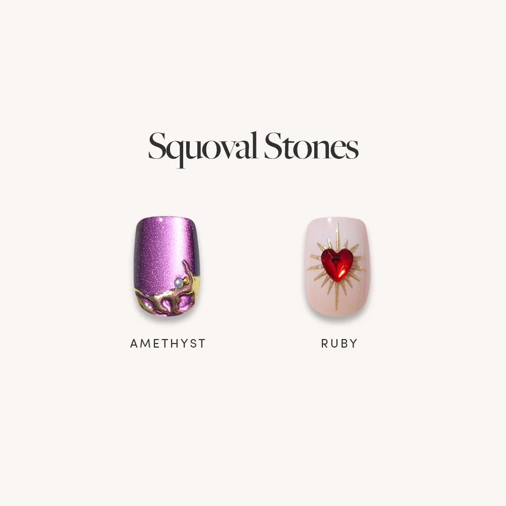 Squoval Stones