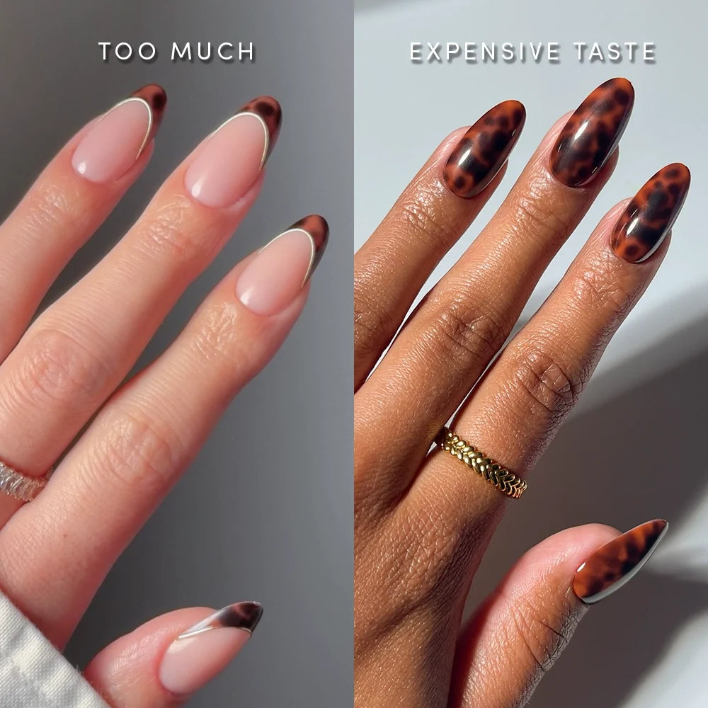 The Medium Oval Tortoiseshell Duo